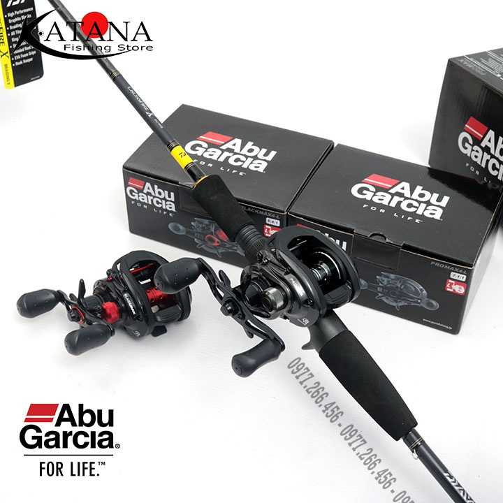 Máy câu ngang Abu Garcia BlackMax 4 - ProMax 4 - Thế hệ thư 4 2021