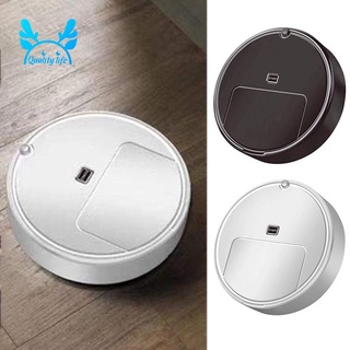 Robot hút bụi mini không dây thông minh tự động màu đen