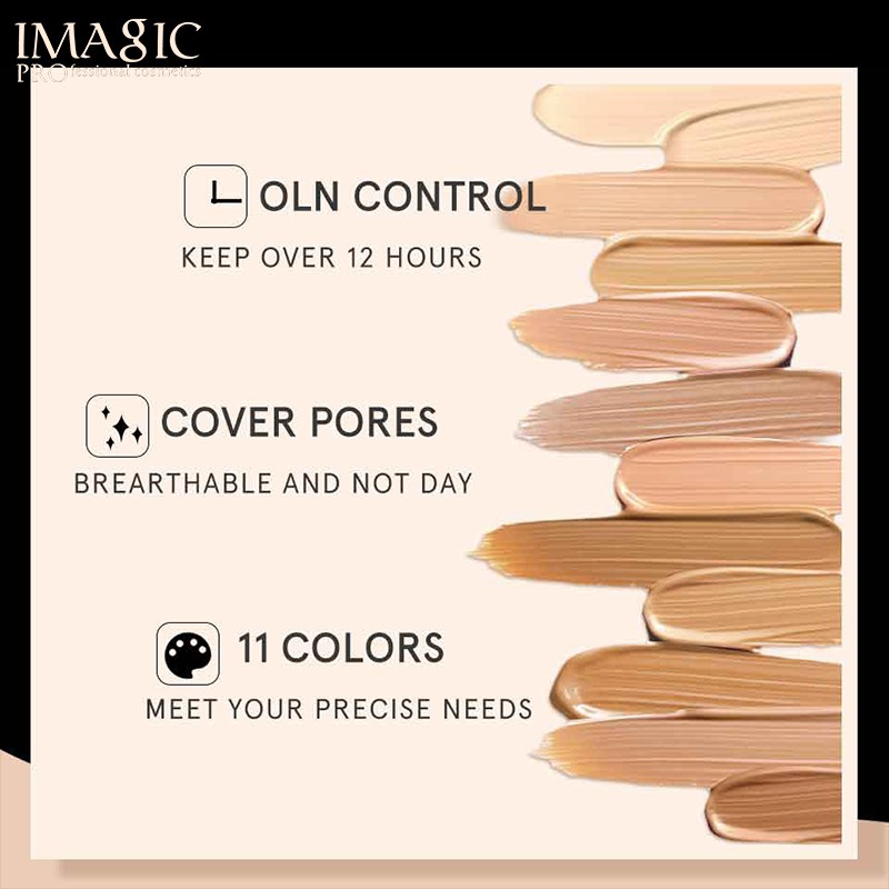 Kem nền IMAGIC lâu trôi 24 tiếng chống nước chất lì tự nhiên 0.55g | BigBuy360 - bigbuy360.vn