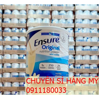Sữa bột Ensure Mỹ Original Nutrition Powder 397g 2025
