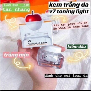 Kem v7 toning light dr. jart+ - kem mặt v7 pink toning dr.jart