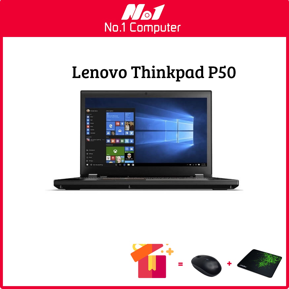 Laptop cũ Lenovo ThinkPad P50 i7-6820HQ/VGA Quadro M1000M/RAM 8GB/SSD 256GB/15.6” FHD