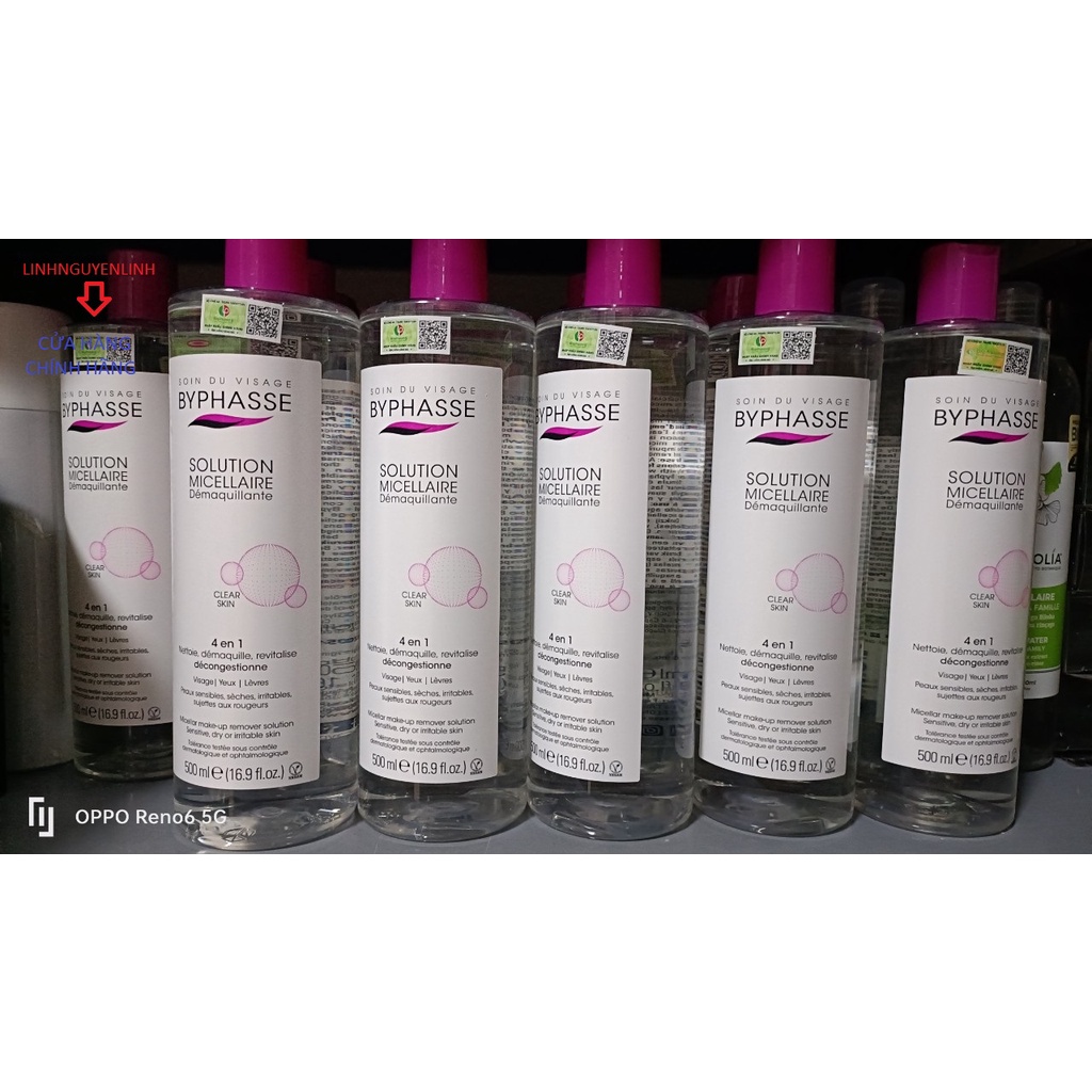 NƯỚC TẨY TRANG BYPHASSE SOLUTION MICELLARIE