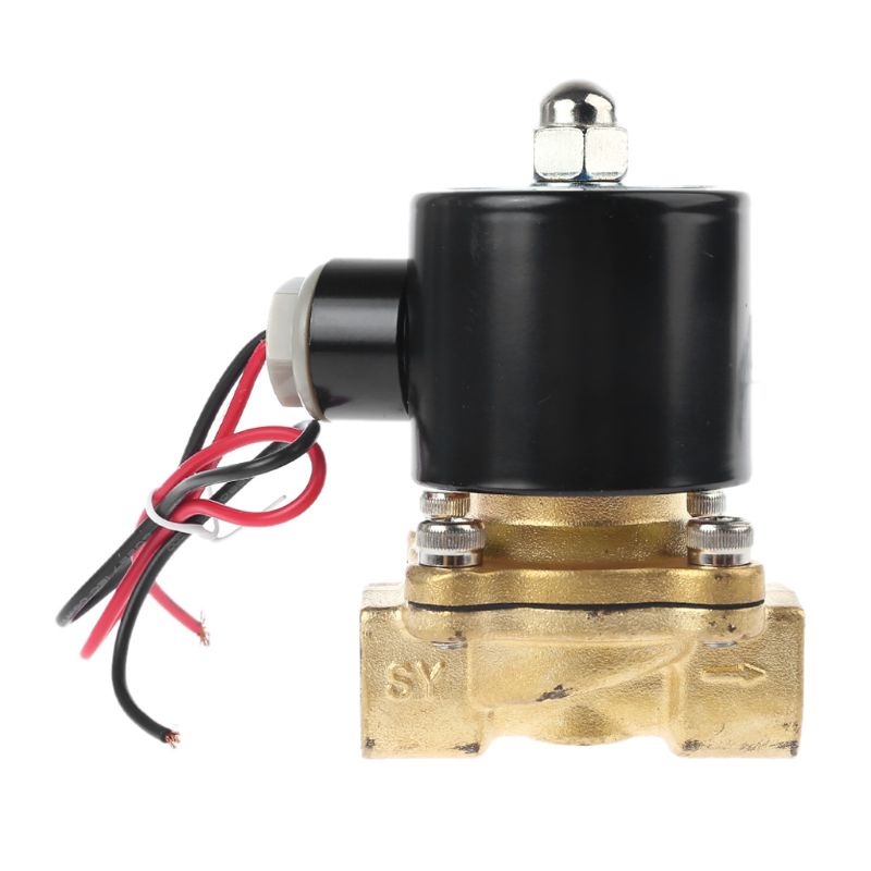 Van Điện Từ 12V 1 / 2 &quot;Bằng Đồng Thau Cho Van Nhiên Liệu Nước