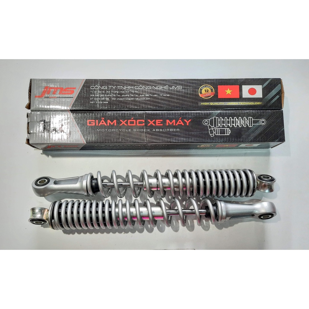 Giảm xóc  sau chính hãng JMS dùng cho xe Wave Alpha / RS / Future Neo