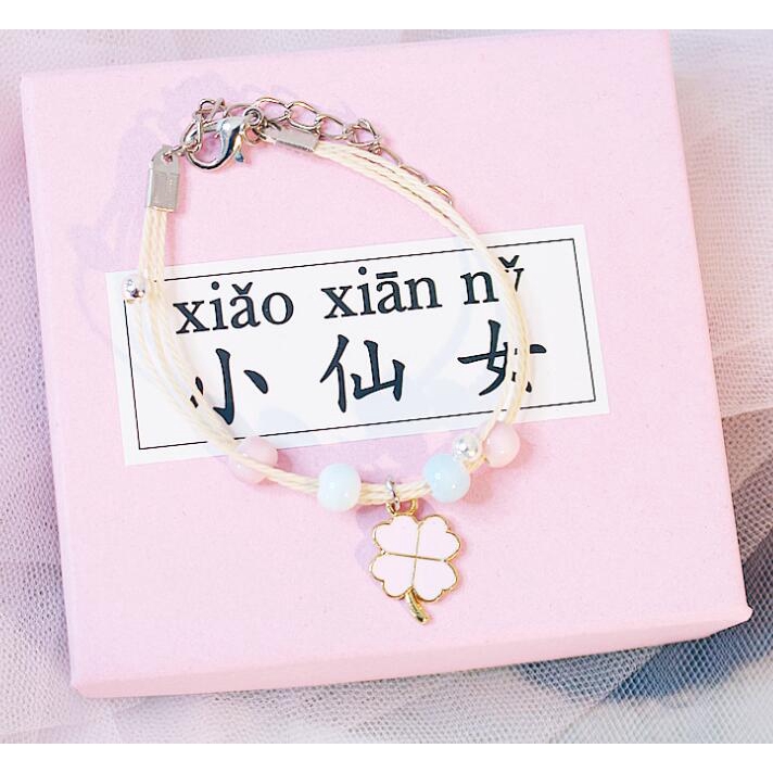 Vòng tay thiết kế đơn giản xinh xắn dễ thương cho nữ