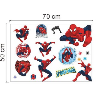 Decal dán tường Người nhện Spider man