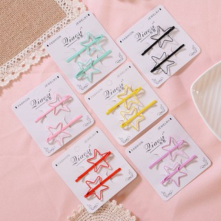 Set 2 Kẹp Tóc Ngôi Sao