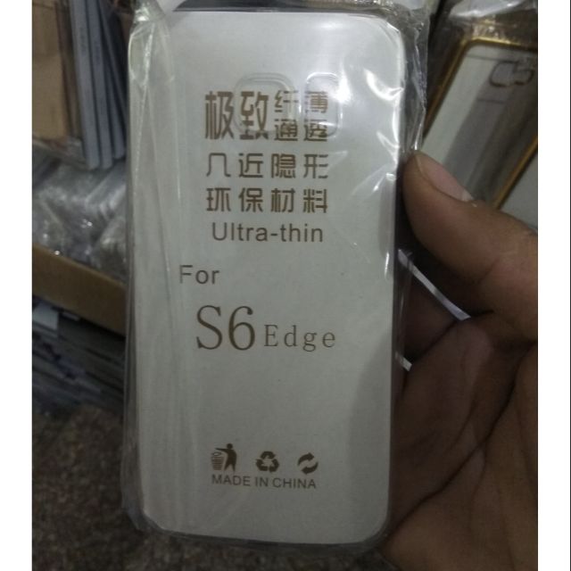 Bộ 3 ốp dẻo trong suốt galaxy s6 edge