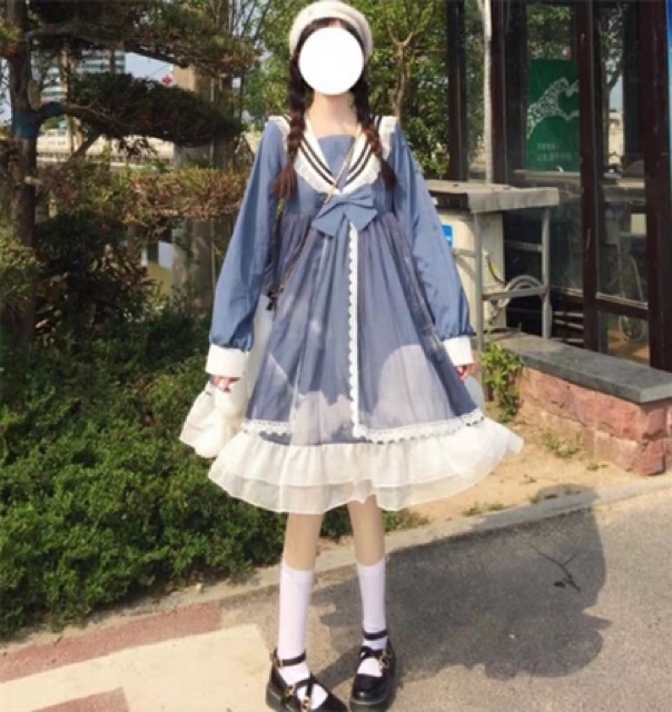 [SẴN] Đầm Lolita Học Viện Mặt Trăng - Kèm ảnh thật | BigBuy360 - bigbuy360.vn