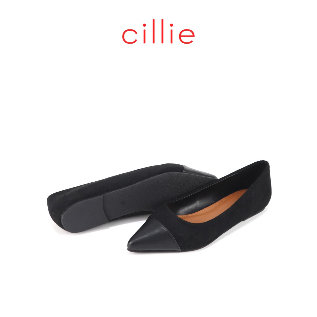 Giày búp bê nữ da lộn đế bệt Cillie 1108 | BigBuy360 - bigbuy360.vn