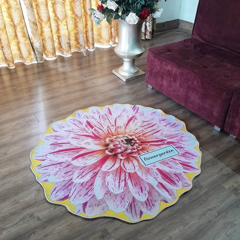 Thảm trải sàn trang trí phòng khách, phòng ngủ, derco chụp hình- Kanta store