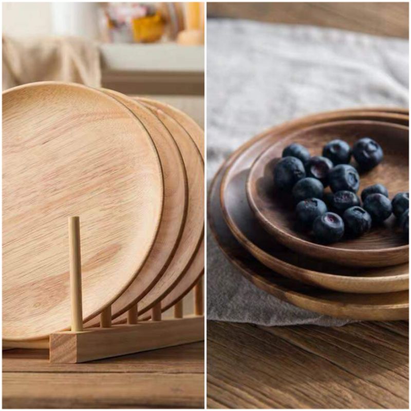 khay, đĩa tròn gỗ tự nhiên///GIÁ HỦY DIỆT