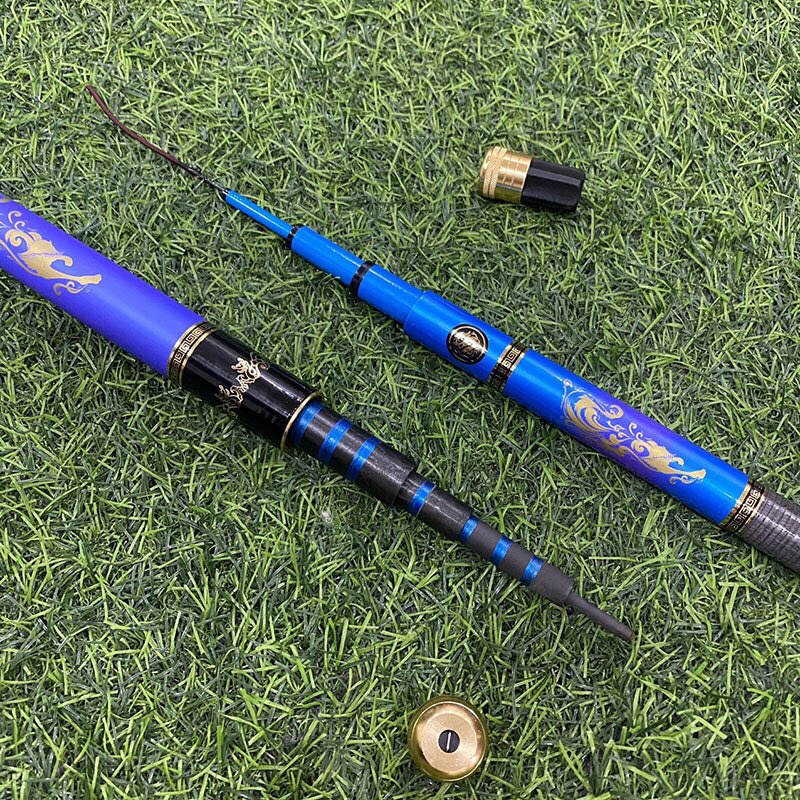 Cần tay   Xanh ngọc 5H vân xoắn cacbon nhà sx TPC5