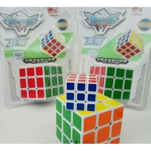Bộ Đồ Chơi Rubik 3x3 - 3x3 X 3 - Gói 2 Trong 1 Tiêu Chuẩn & Mini Cho Bé