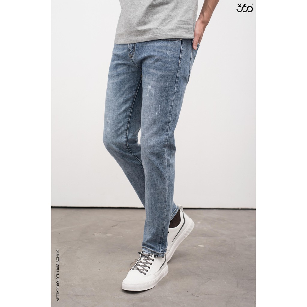 Quần jean nam cao cấp thương hiệu 360 Boutique - QJDTK140 | BigBuy360 - bigbuy360.vn