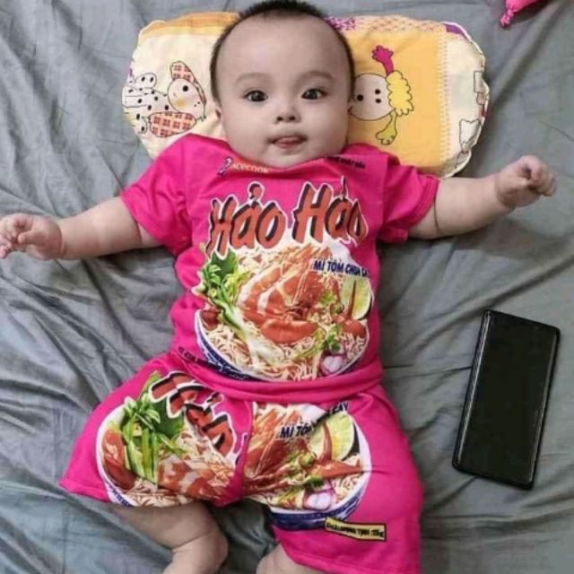 Áo mì tôm Hảo Hảo cho bé