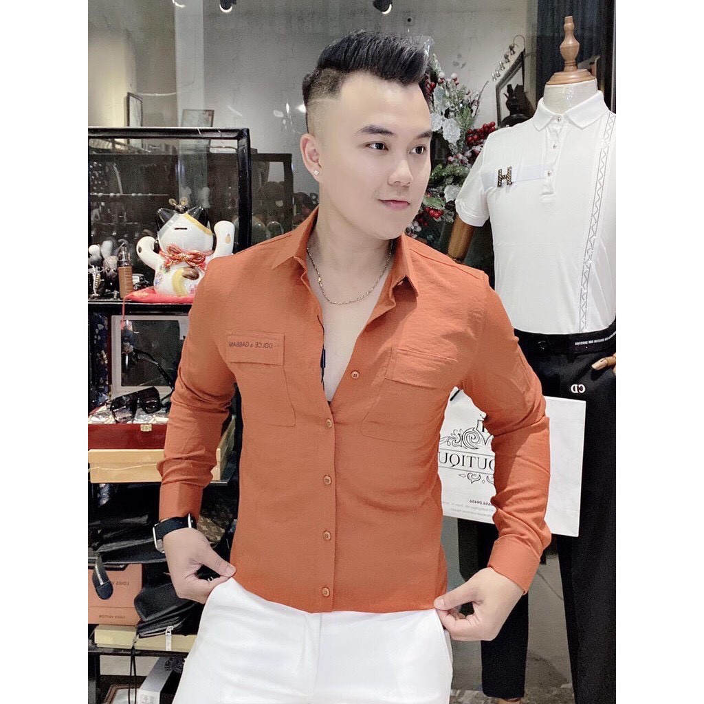 [Mã FASHION hoàn ngay 15k xu đơn từ 99k] Áo sơ mi ĐŨI nam dài tay hàn quốc cao cấp đẹp giá rẻ MÃ 134