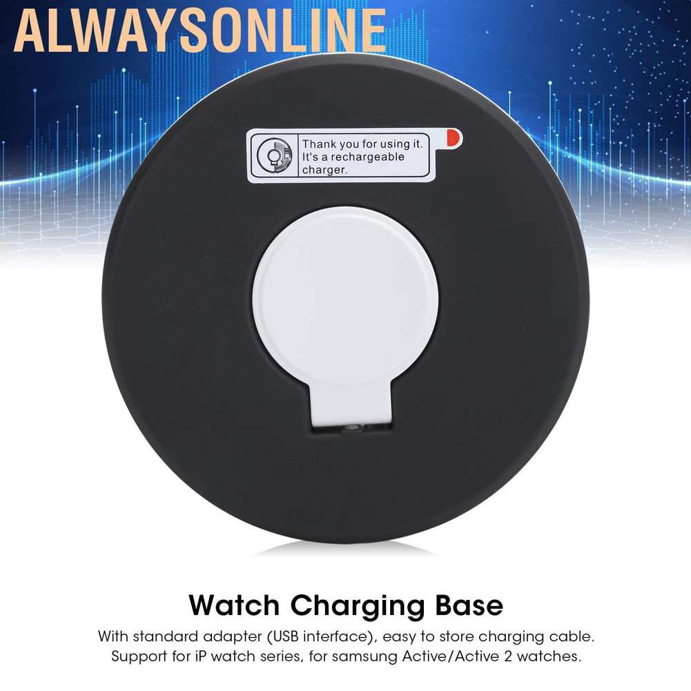 Đế Sạc Không Dây 5w Dành Cho Đồng Hồ Thông Minh Samsung Active / Active 2