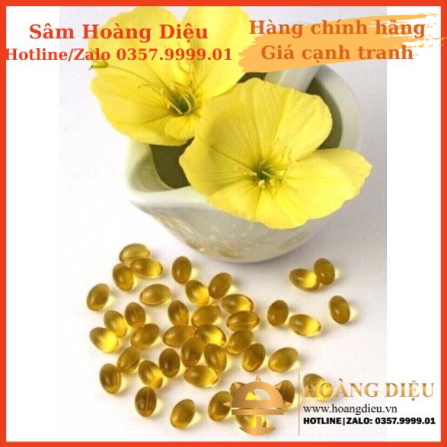 Sâm Hoàng Diệu - Tinh dầu hoa anh thảo hộp 180 viên (6 hộp x 30 viên/ hộp nhỏ)