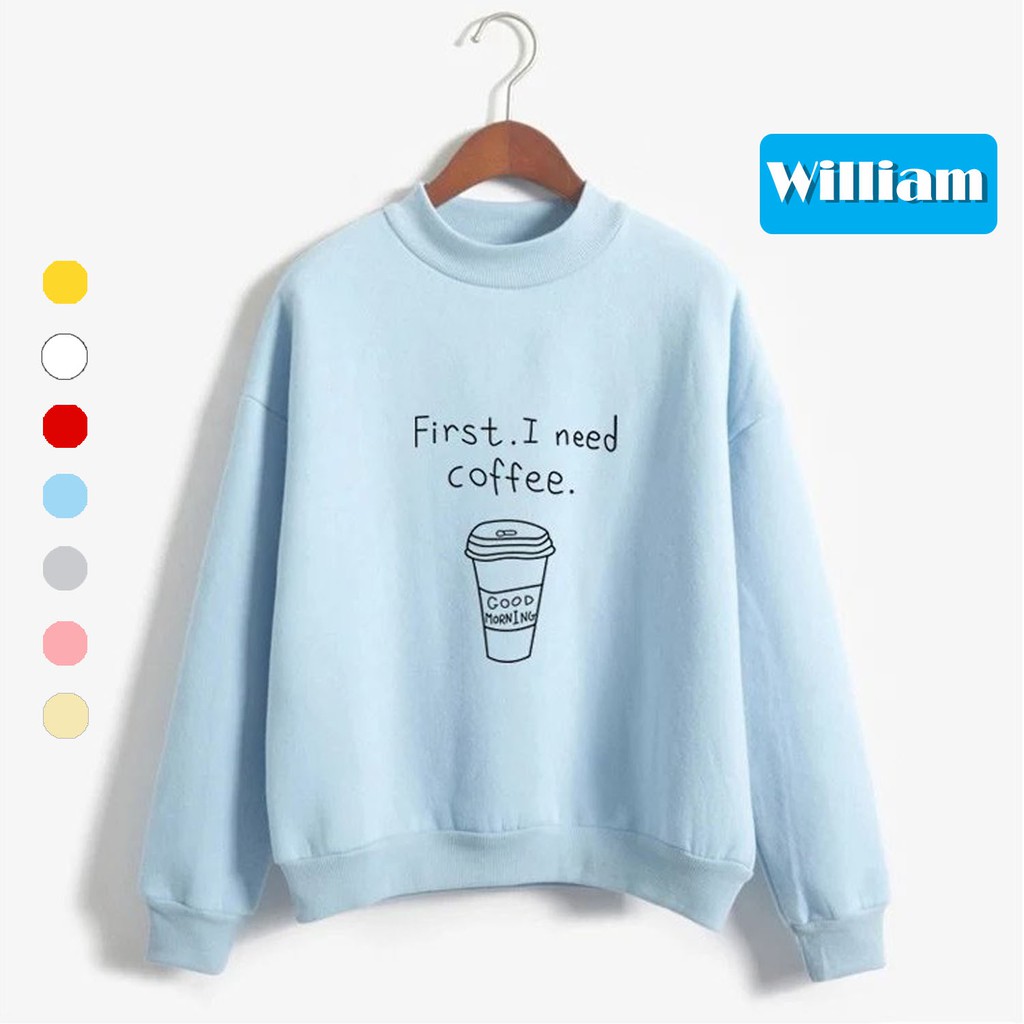 [FREESHIP_99K] Áo Hoodie unisex in chữ I Need Coffe cựu chất - DS09 | WebRaoVat - webraovat.net.vn