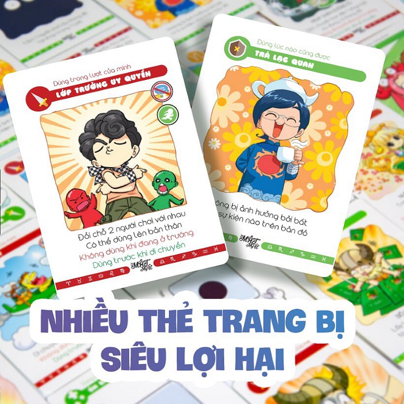 Jabi Toys - Board Game Lớp Học Mật Ngữ - Cuộc Đua Sao Chổi Và Siêu Thú Ngân Hà Về 12 Cung Hoàng Đạo