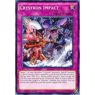 Thẻ bài Yugioh - TCG - Crystron Impact / MP17-EN161'
