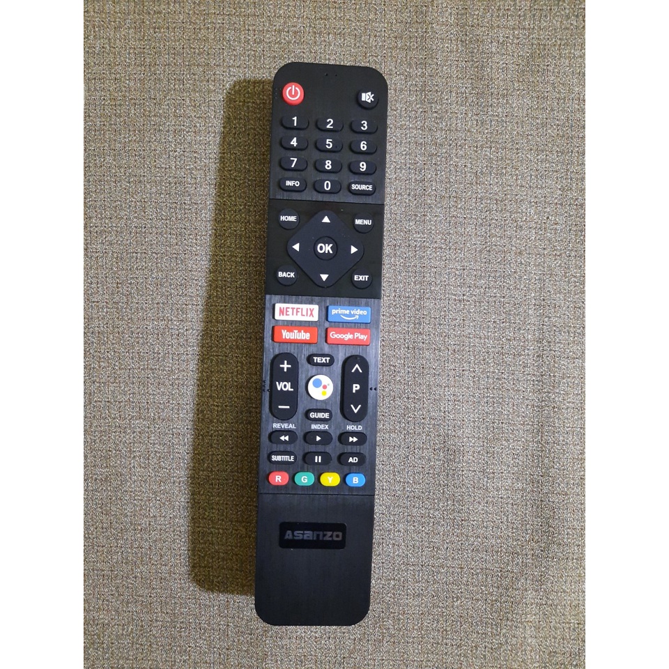 Remote Điều khiển TV Asanzo giọng nói- Hàng mới chính hãng theo máy 100% Tặng kèm Pin!!!