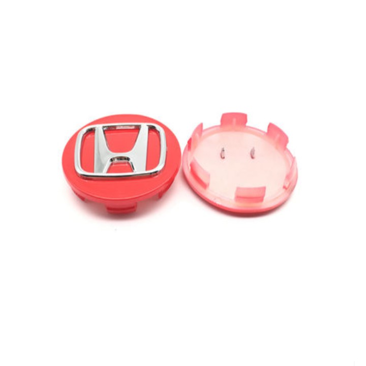 Logo chụp mâm bánh xe ô tô Honda Honda Accord, Odyssey, CRV, Civic, City... đường kính 69mm HD69 -01 chiếc