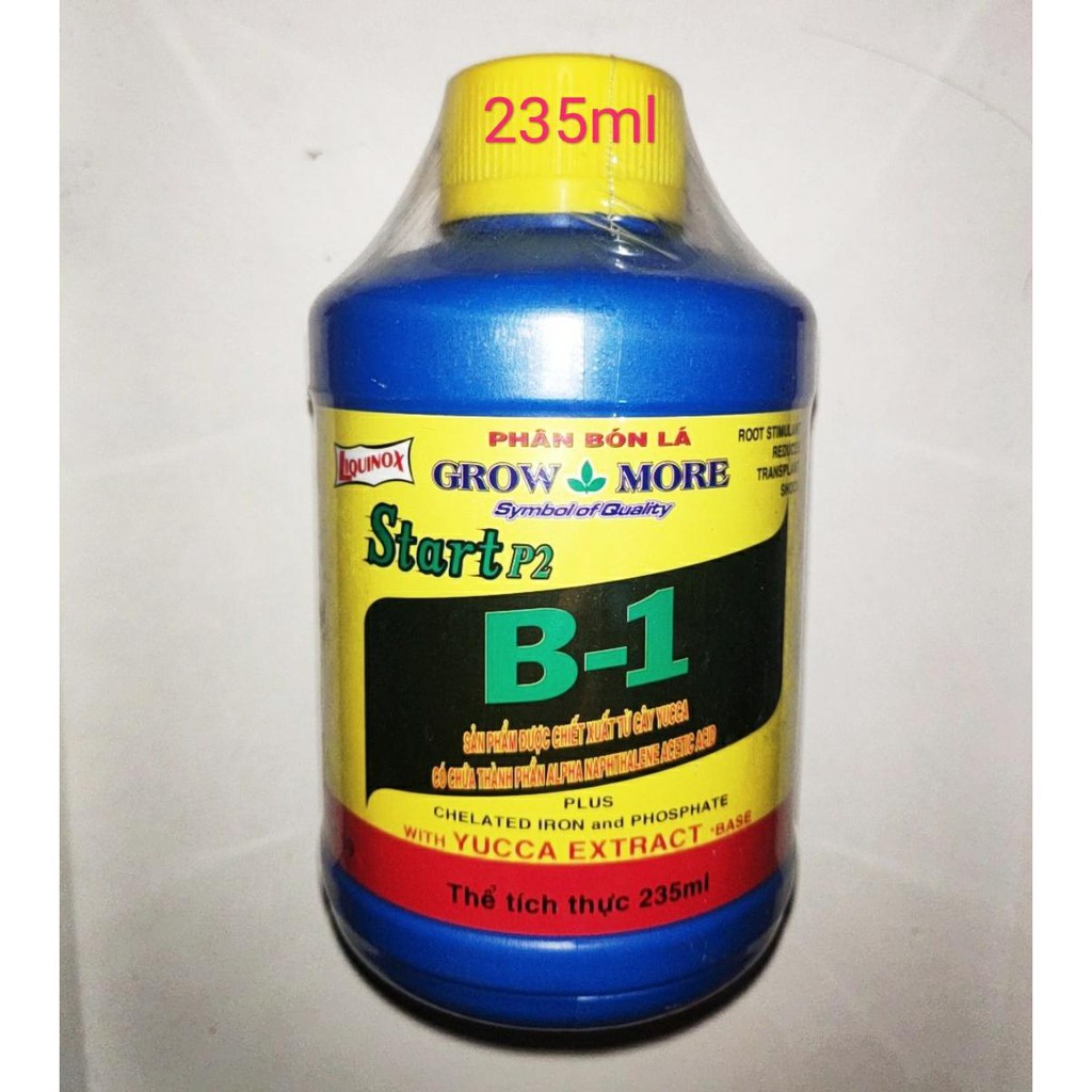 Vitamin B1 Start - Growmore chai 235ml