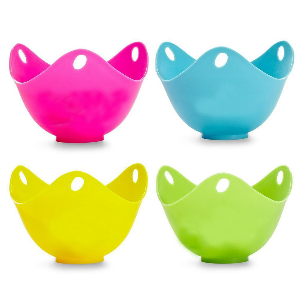 Chén Chần Trứng ANAEAT Bằng Silicon Dẻo An Toàn Thực Phẩm Đa Năng Cho Nhà Bếp