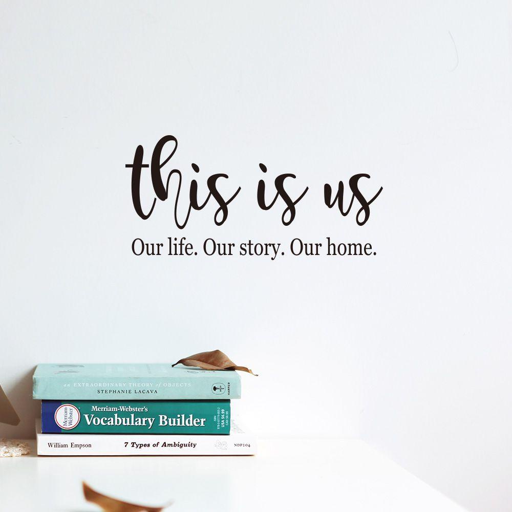 Daphs This Is Us Quà Tặng Trang Trí Phòng Khách Phòng Ngủ Cuộc Sống Của Chúng Tôi