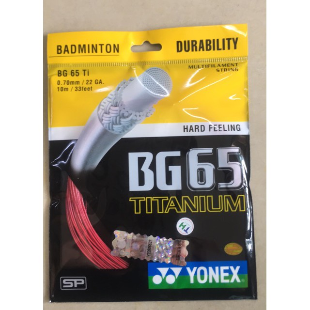 Dây Cước căng vợt cầu lông Yonex BG65Ti ( Chính Hãng)