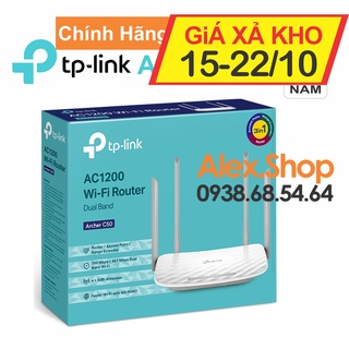 [Chính Hãng] Phát Sóng Wifi TP-Link C50 v6 Băng Tần Kép 1200M Hàng Phân Phối Chính Thức - BH 24 Tháng