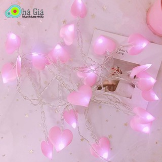 Dây Đèn Led Trái Tim, Chữ Love Trang Trí Phòng Ngủ