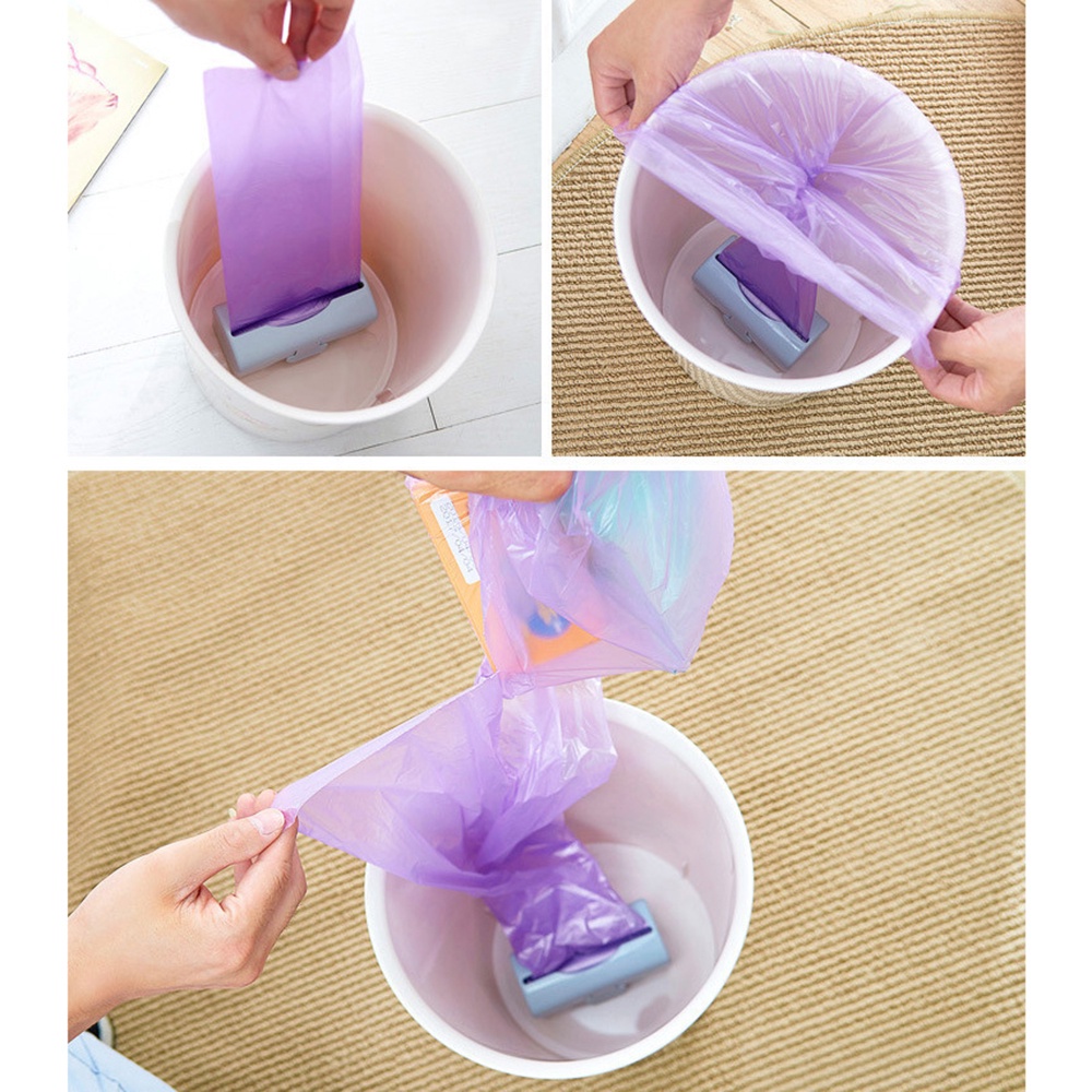 1 Hộp Đựng Túi Rác Gắn Tường Nhiều Màu Sắc Bằng Nhựa Tiện Dụng