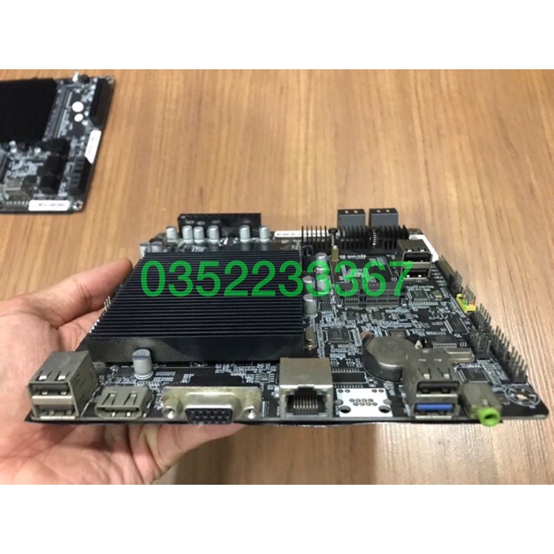 Main ITX j1900 4core 1.9Ghz, 5 cổng Sata (17*17cm)