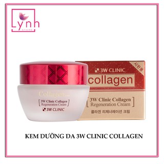 KEM DƯỠNG DA GIỮ ẨM COLLAGEN REGENERATION CREAM 3W CLINIC