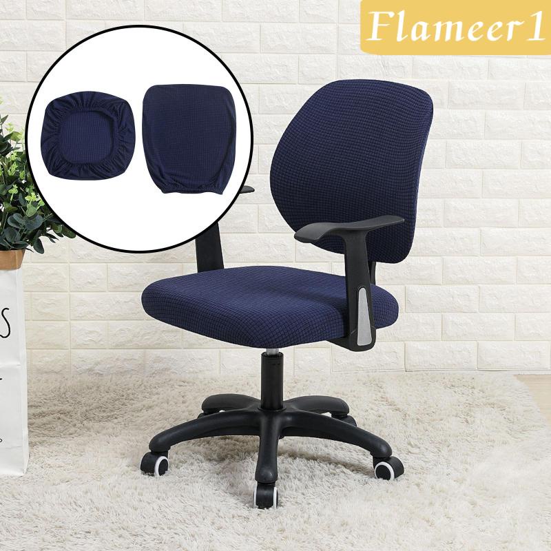 [Flameameer1] Bọc Ghế Xoay Văn Phòng Màu Xanh Đậm