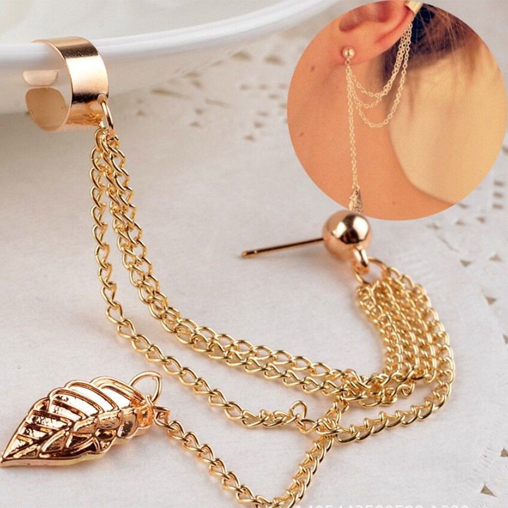 Khuyên tai gắn đá thời trang cho nữ