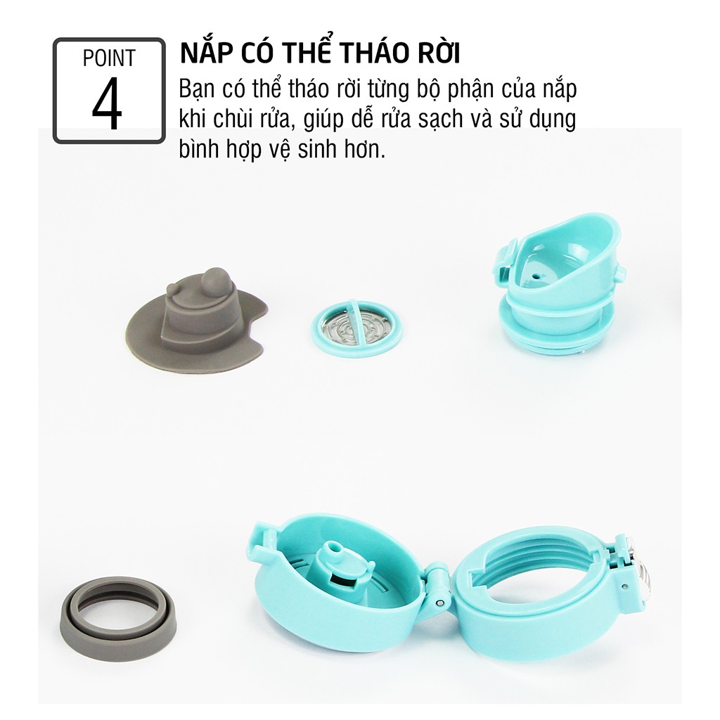 Bình giữ nhiệt Holiday Sunset I.d Tumbler 450ml Lock&amp;Lock LHC3245 - BH 6 tháng - Hàng Chính Hãng