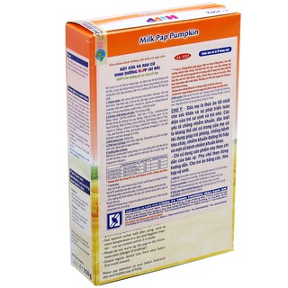 Bột ăn dặm HiPP 250g dinh dưỡng sữa và rau củ (Bí đỏ)