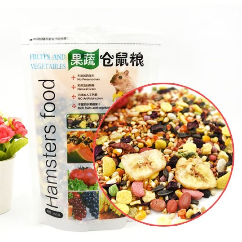 Thức ăn Hamster - Loại Hoa Quả và Hải sản