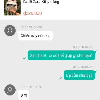Ba lô Zara Hello Kitty trắng