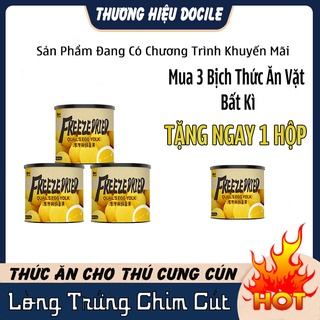 Trứng cút đông lạnh Docile cho Chó & Mèo, Đồ ăn vặt chó & mèo, Snack cho chó & mèo, bánh thưởng cho chó &mèo,cho mèo con