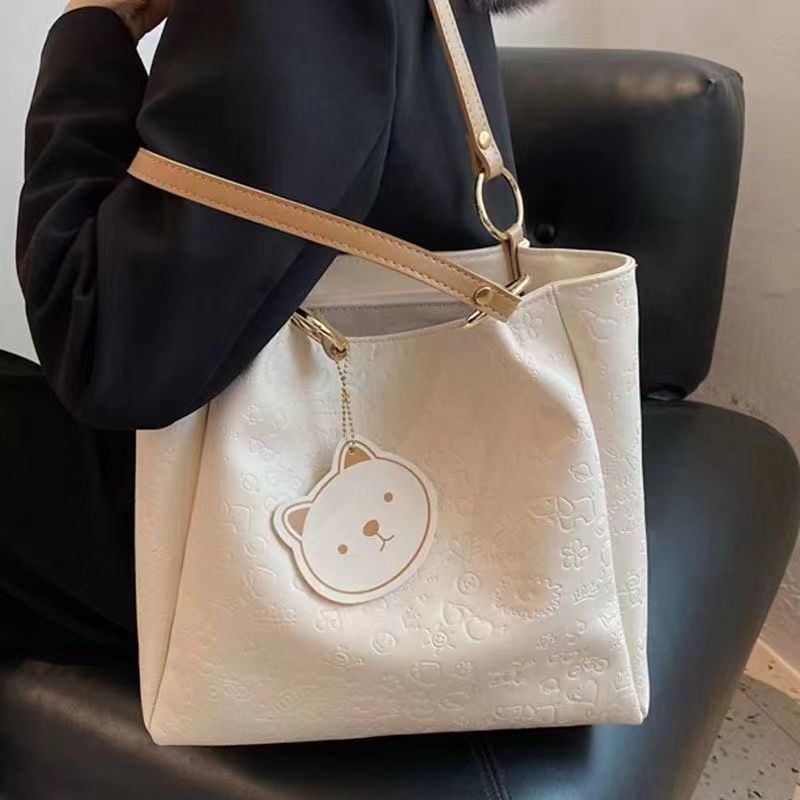 Túi Tote Đeo Vai / Xách Tay Cỡ Lớn In Họa Tiết Thời Trang 3 Kiểu Tùy Chọn