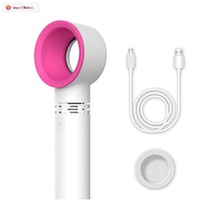 Quạt cầm tay mini cổng sạc USB với 3 mức cường độ mát dễ thương tiện dụng