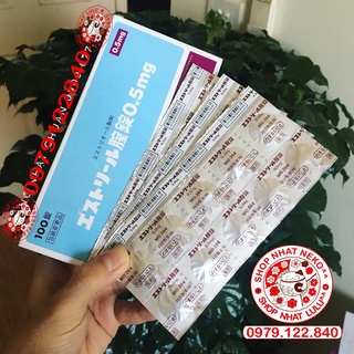 Hộp đựng 10 viên 1 vỉ phụ khoa nhật bản