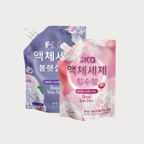 Nước giặt Hàn quốc SKG lưu hương bền lâu có tác dụng làm mềm sợi vải