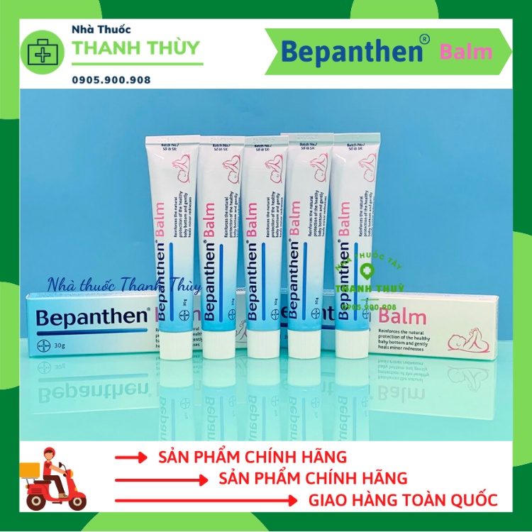 Kem Chống Hăm BEPANTHEN Balm [Tuýp 30g] Dạng Kem Mỡ Bảo Vệ cho Làn Da Nhạy Cảm Của Em Bé